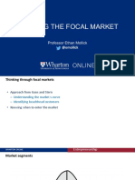 Defining Focal Markets