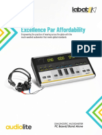 Audiometer Model AUDIOLITE-Pro