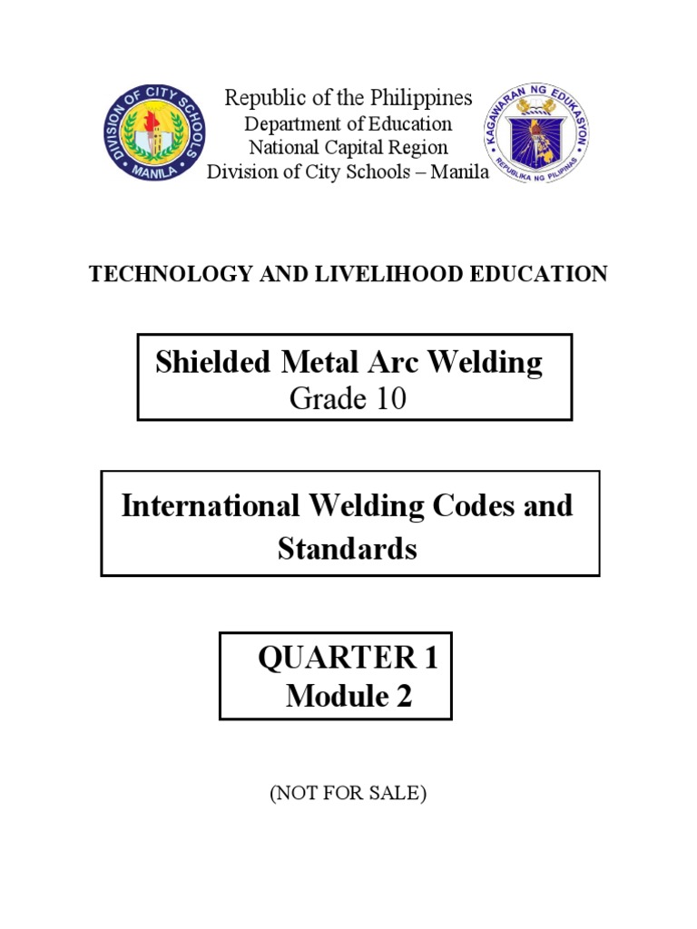 Overview of International Welding Codes and Standards for Shielded