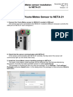 How To Install Yocto-Meteo Sensor To NETA-21