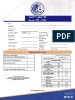 2022 - Formulaire - Impayé Arbitres