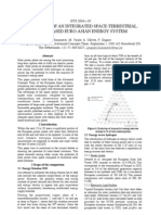 Assessment of An Integrated Space-Terrestrial, Solar-Based Euro-Asian Energy System