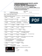 Soal PTS 1 Ipa KLS 4 (Kurikulum 2013) - Ok