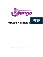 Vango Tech V9261F Datasheet