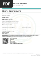 RDB Certificate of Enterprise Registration | PDF | Taxes | Value Added Tax