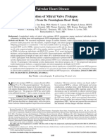 Mitral Valve Proapse