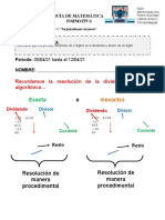 Guía de Matematica 7º Básico