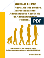 Esquema Ley 39-2015 Procedimiento Administrativo Común