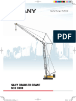 Sany - SCC8300 Crawler Crane