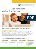 Marking and Feedback Guide - Parent Guide