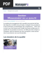7 Principes du Management de la Qualité | PDF | Management de la ...