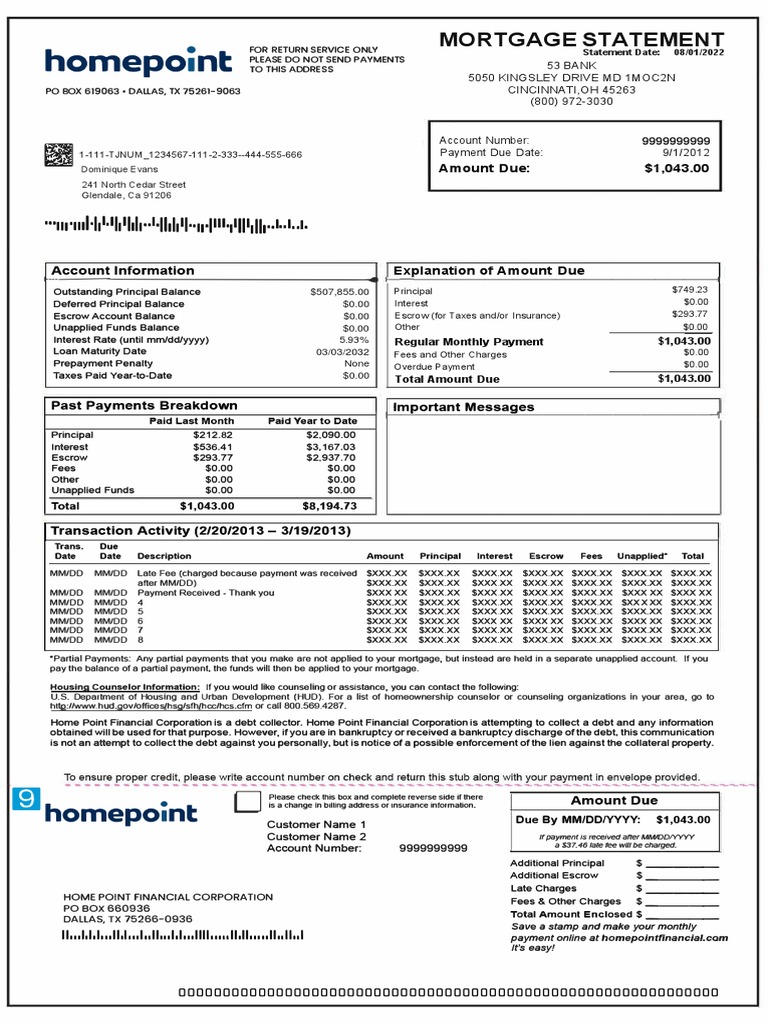 Homepo NT | PDF | Mortgage Loan | Debt
