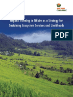 Organic Farming in Sikkim As A Strategy For Sustaining Ecosystem Services and Livelihoods