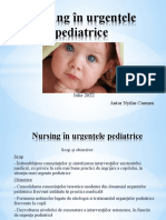 Nursing in Urgentele Pediatrice