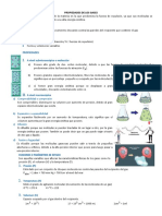 Propiedades Del Estado Gaseoso para Tercer Grado de Secundaria (Recuperado Automáticamente)