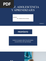 SEMANA 7 Niñez y Aprendizaje