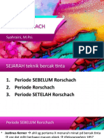 Tes Rorschach: Syahraini, M.Psi