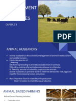 IMPROVE ANIMAL HUSBANDRY & POULTRY FARMING