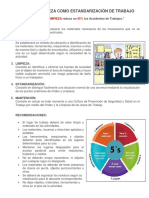 Orden y Limpieza Como Estandarización de Trabajo - SST