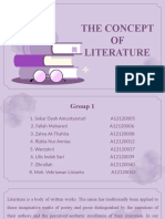 Concept of Literature - Group 1pptx