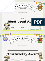 KABScout Awards Certificates