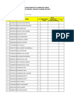 Daftar Nilai Kelas 7 Raport Pts Ganjil