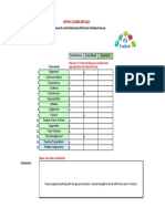 The Team Project Feedback Survey MSPM1-GC4000 Sp21