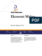 Ekonomi Makro - Modul 14 - Review Materi UAS