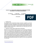 Design of IEC 61850 Based Substation Automation Systems According To Customer Requirements