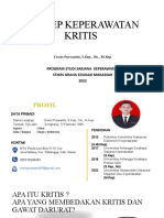 Konsep Keperawatan Kritis