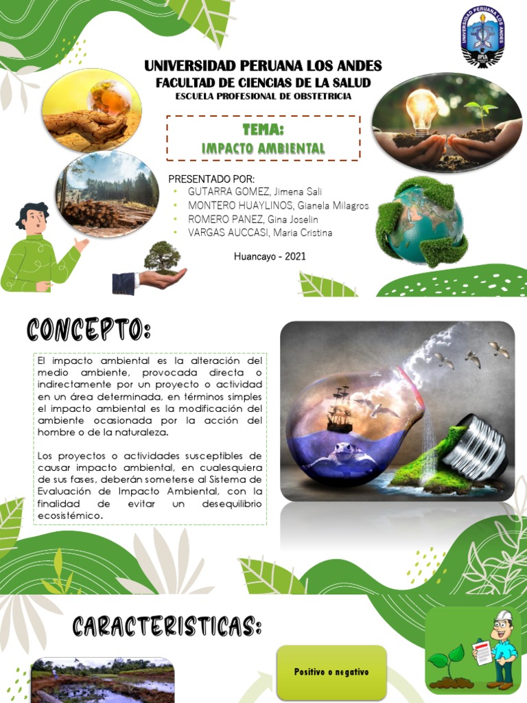 Impacto Ambiental: Efectos y Evaluación | PDF | Contaminación | Entorno ...