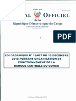 Loi Organique BCC