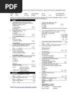 Mini Nutritional Assessment - MNA | PDF | Índice de masa corporal ...