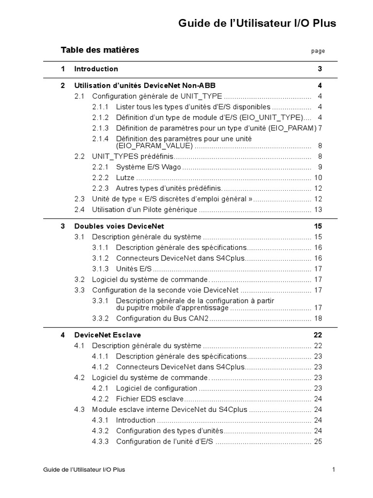 I - O Plus Users Guide | PDF | Entrée/Sortie | Fichier texte