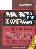 Jaime Nisnovich - Manual Practico de La Construccion (Spanish Edition) (2006) - Ocred