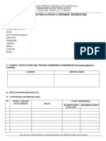 Informe 1er Trimestre U.E. Willcacota 2022