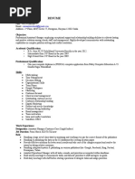 Digital Marketing Head CV