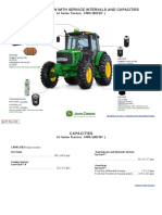 6J Series Tractors 6100J S N 002167 Filter Overview With Service Intervals and Capacities