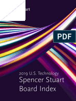 US Tech Board Index 2019 Spencer Stuart