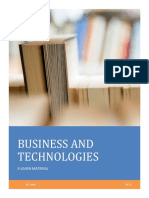 Business and Technologies E-Learn: Understanding Types of Organizations