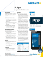 Lorentz Smarttap App Datasheet en