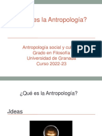 1 - Qué Es Antropología