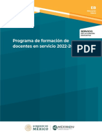 Programa Docentes Servicio Eb