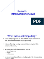 CSL406 Unit-01 - Introduction To Cloud