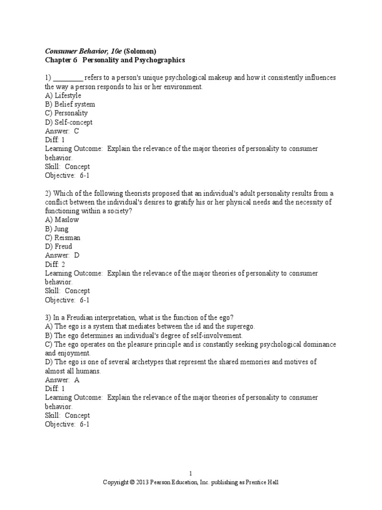 Chapter 6 | PDF | Id | Behavior