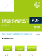 PV GZ B2 Woche 1 Hören