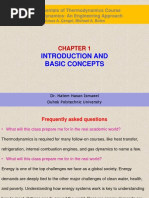 Thermodynamic Chapter 1&2