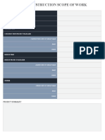 IC Residential Construction Scope of Work Checklist 11358