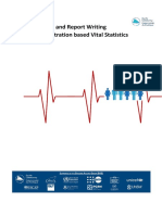 Data Analysis and Report Writing For Civil Registration Based Vital Statistics (PDFDrive)