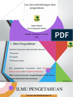 Tugas Filsafat Kel 2 A - Kelahiran&Perkembangan Ilmu Pengetahuan